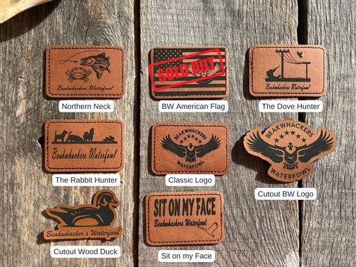 Custom leather patch